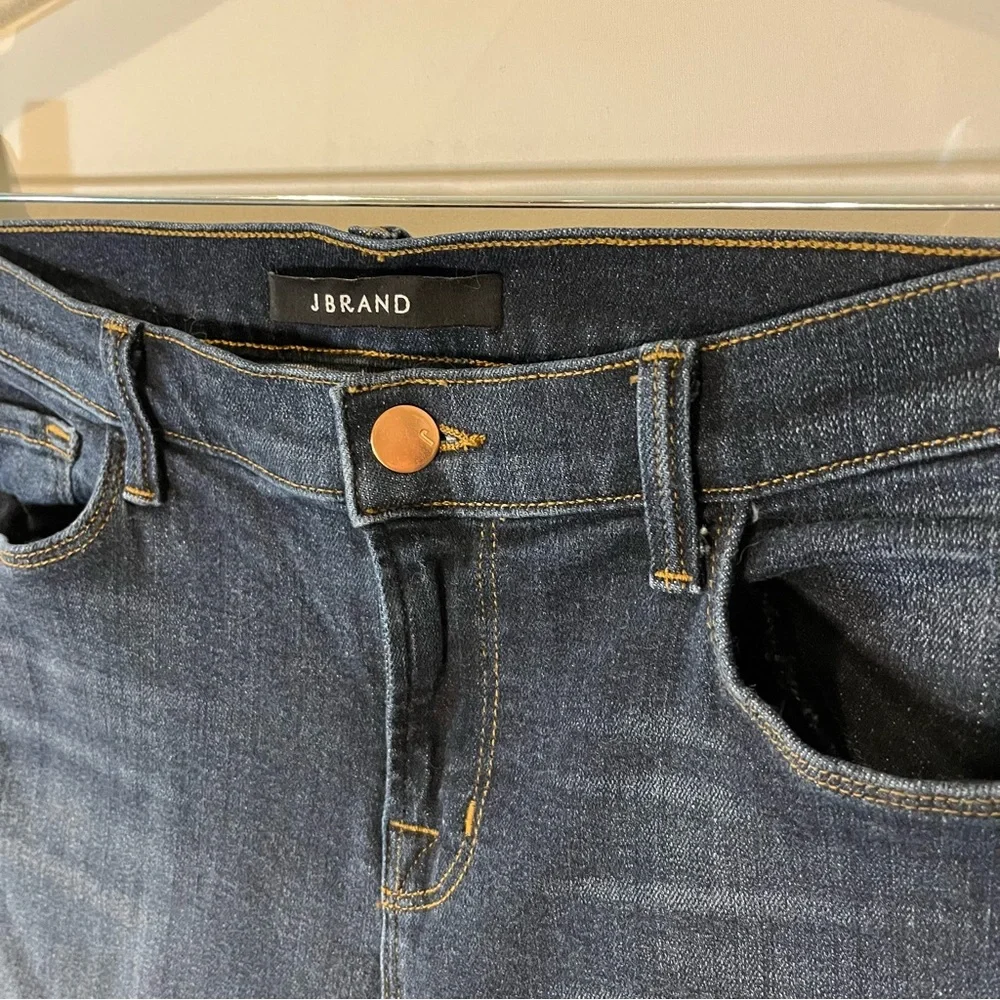 J Brand Mid Rise Rail size 30 - Dark Blue - Color Oblivion - Picture 1 of 6